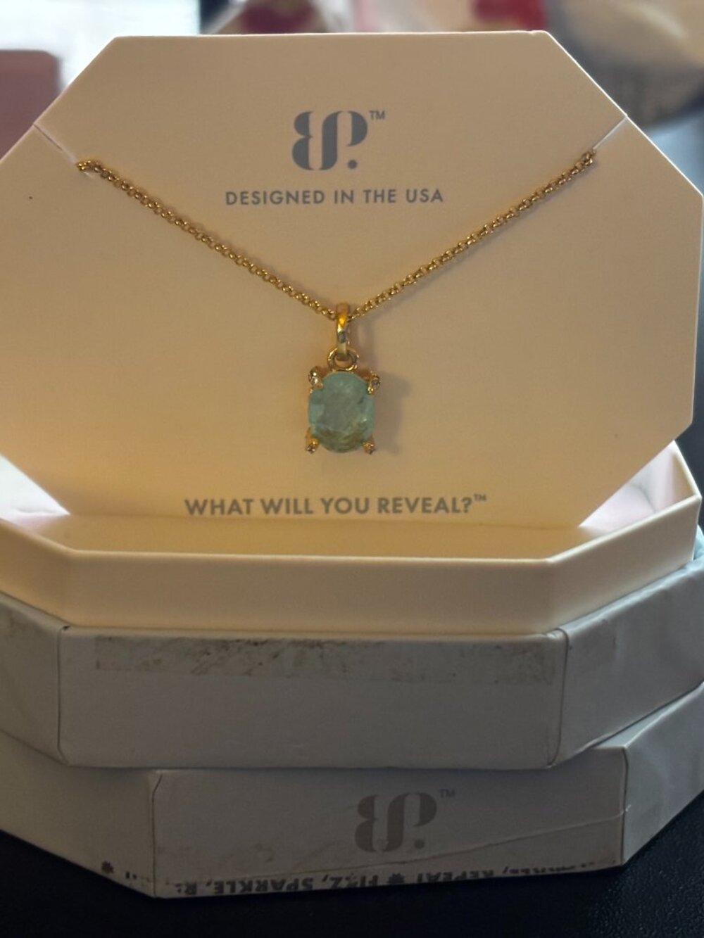 "Simplicity Found" Bomb Party Necklace